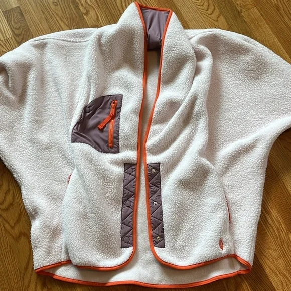 Free People Hit the Slopes Shawl Jacket Size Medium NWT - Picture 9 of 16